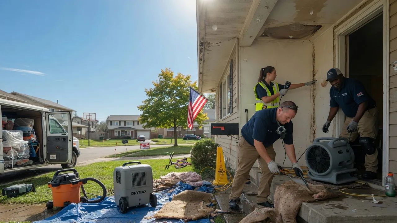 Water Damage Restoration in Hermitage, TN near me